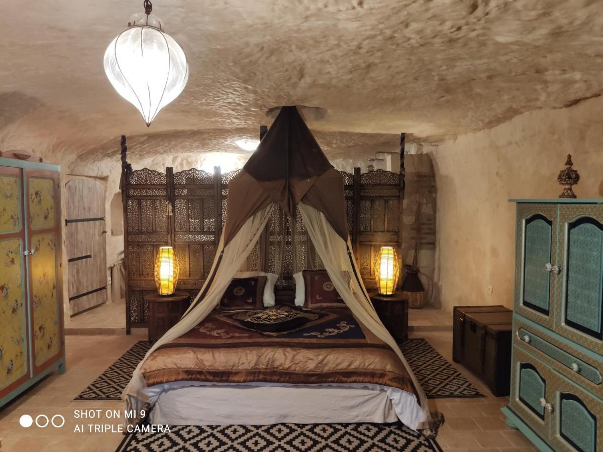Troglodelice Bed and Breakfast Azay-le-Rideau Eksteriør billede