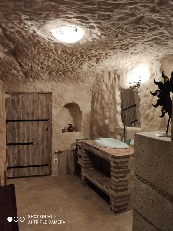 Troglodelice Bed and Breakfast Azay-le-Rideau Eksteriør billede