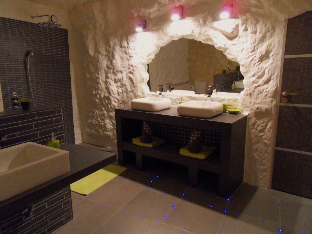 Troglodelice Bed and Breakfast Azay-le-Rideau Eksteriør billede