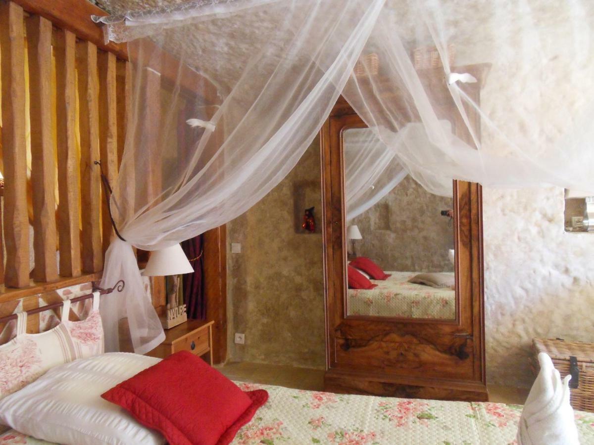 Troglodelice Bed and Breakfast Azay-le-Rideau Eksteriør billede