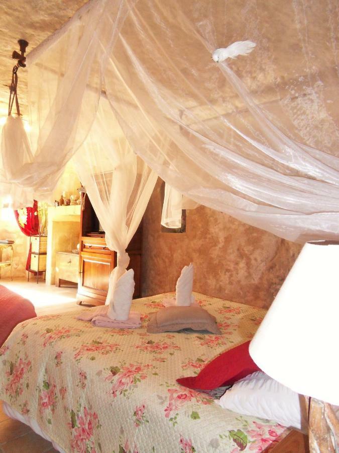 Troglodelice Bed and Breakfast Azay-le-Rideau Eksteriør billede