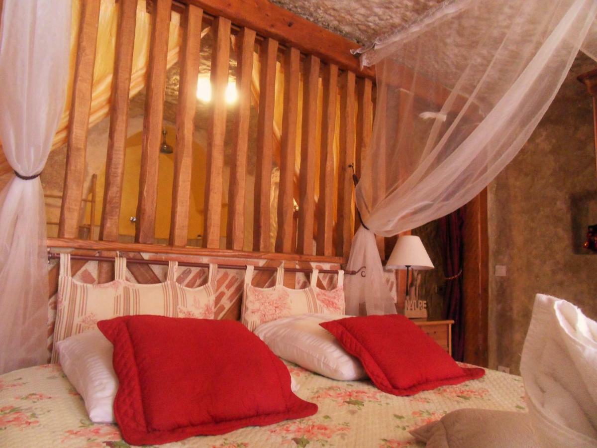 Troglodelice Bed and Breakfast Azay-le-Rideau Eksteriør billede