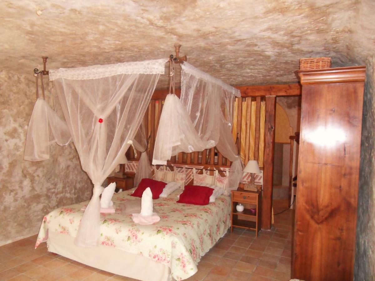 Troglodelice Bed and Breakfast Azay-le-Rideau Eksteriør billede