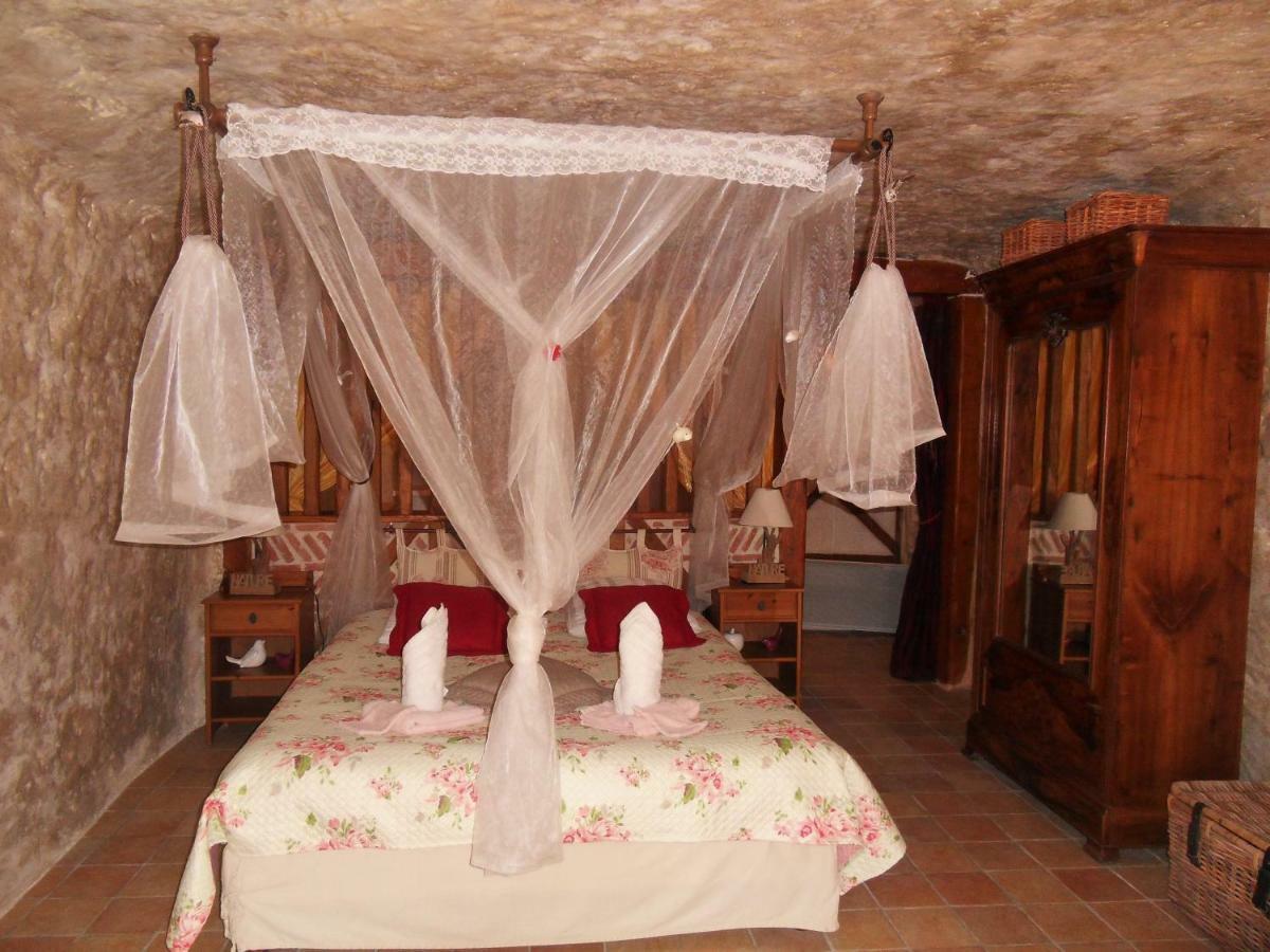 Troglodelice Bed and Breakfast Azay-le-Rideau Eksteriør billede